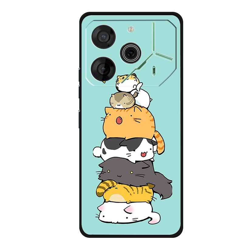 For Tecno Pova 6 Pro Case Luxury TPU Silicone Soft Back Cover Phone Cases for Tecno Pova 6Pro LI9 Shockproof Cute Lovely fundas