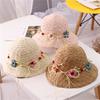 Parent-child Hat Mother and Daughter Sun Hat Summer Sun Protection Girl Baby Beach Hat Sunshade Big Brim Foldable Girl Straw Hat