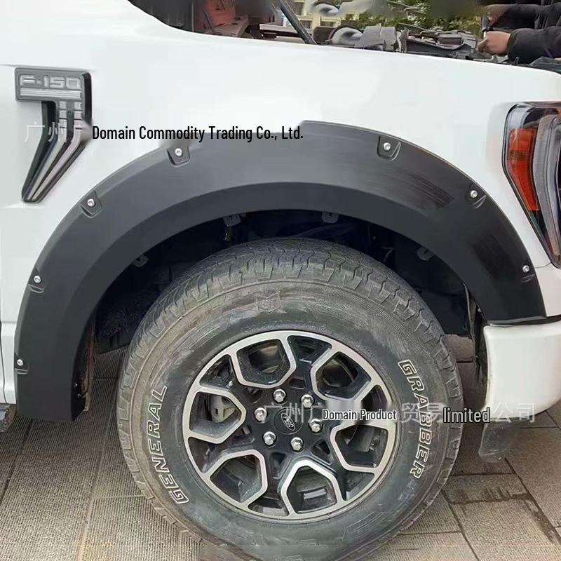 Compatible with 21-25 Ford F150 Wide Body Fender Flares with Rivets and Trim Panels