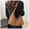 New Vintage Faux Leather Shoulder Bag for Women Retro Underarm Hobo Purse Large Capacity Tote Handbag