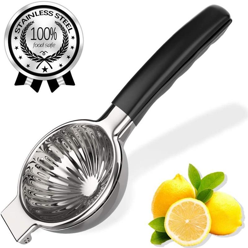 304 Stainless Steel Manual Lemon and Orange Juicer Press