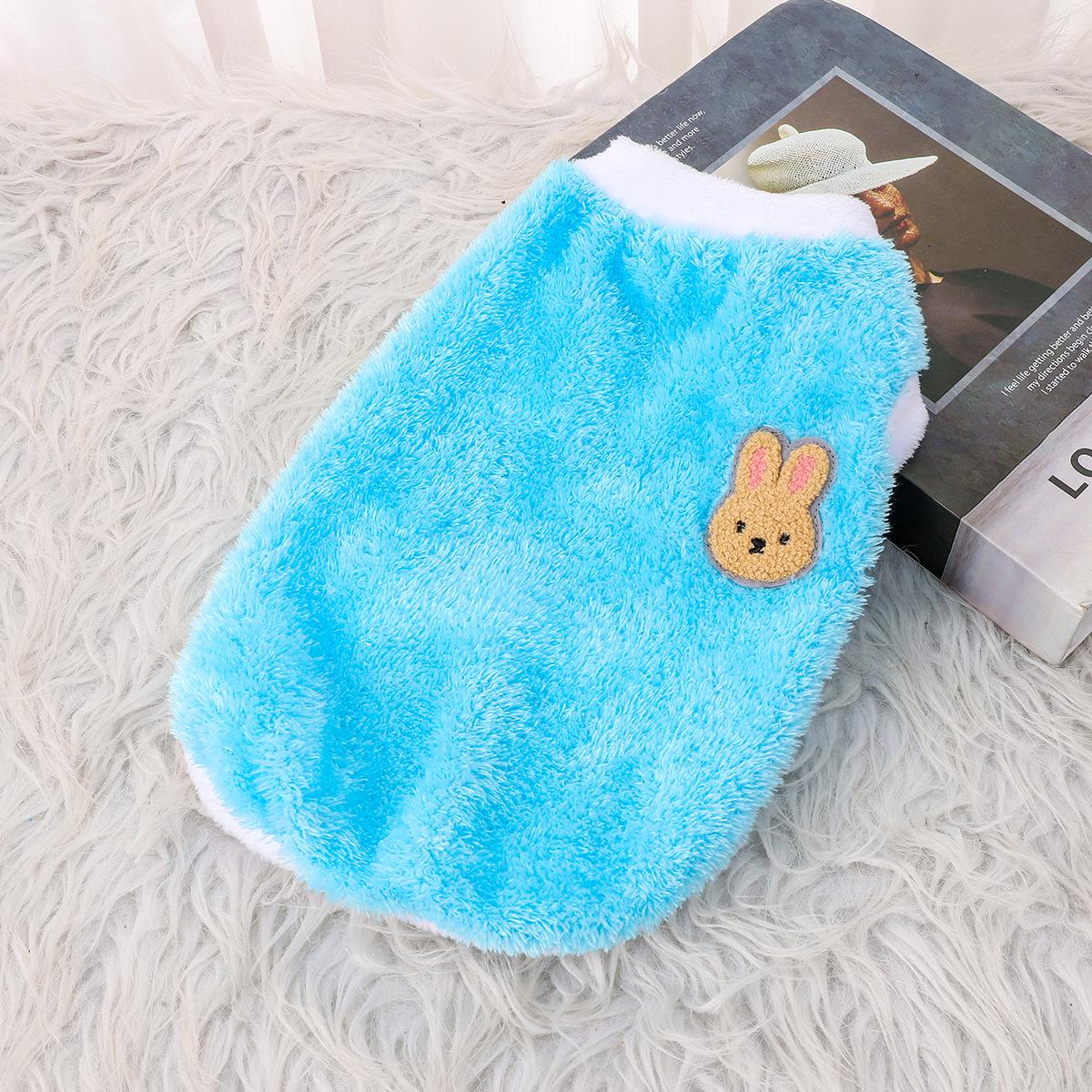 

Осенне-зимний жилет из арктического бархата для домашних животных для собак и кошек M (3-5 lbs)