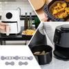Air Fryer Magnete für Backpapier Magnet Schnalle Air Fryer Zubehör Einlagenhalter Hitzebeständig Verhindern Papier von
