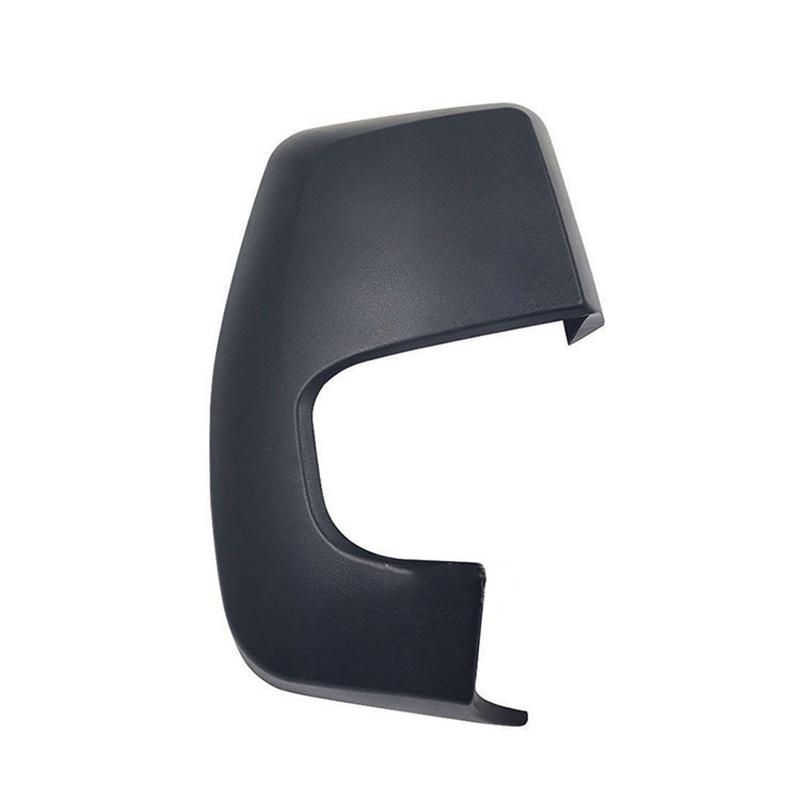 Car Door Side Mirror Shells Matte Black Rearview Wing Mirror Cap Parts For Ford Transit/Tourneo Custom 2012-2019