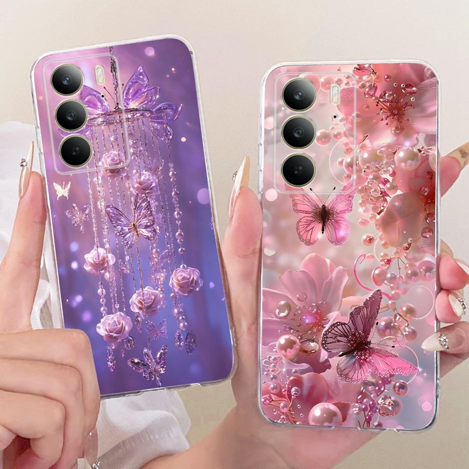 Para Realme C75 4G Funda RealmeC71 Cubierta Pintada de Dragón Tigre Genial Funda de Teléfono Suave Delgada Para Realme C71 C75 C 75x RealmeC75 X Carcasa