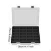 1/64 Model Cars Storage Case Portable Dustproof with 20 Compartments Durability Practical Toy
