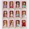 1pc Mini Cute Doll Girl Simulation Princess Costume Doll Model Random Style Accompanies Doll With Movable Joints