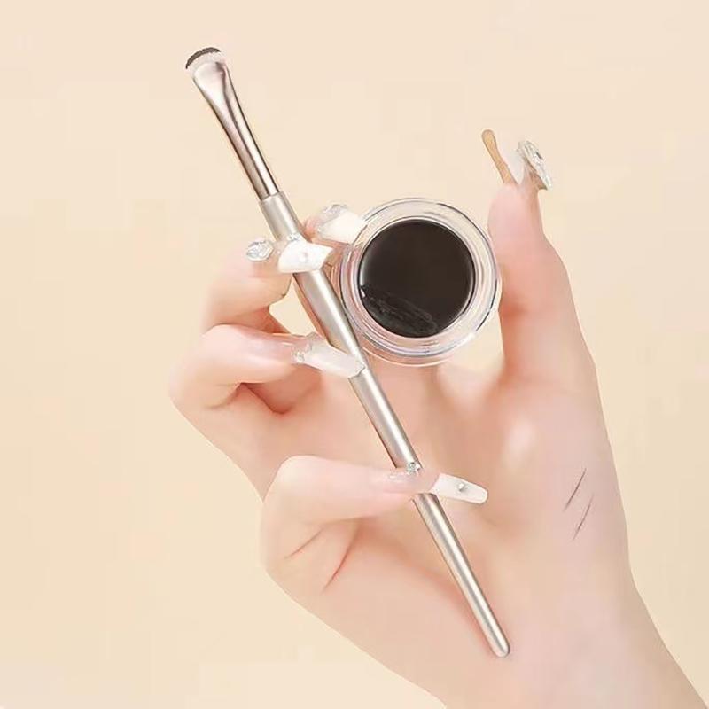 Crescent Eyeliner Brush Draw Eyeliner Eye And Contour Makeup Tools Upgrade Half Round Crescent Blade Eye Liner Makeup Brush