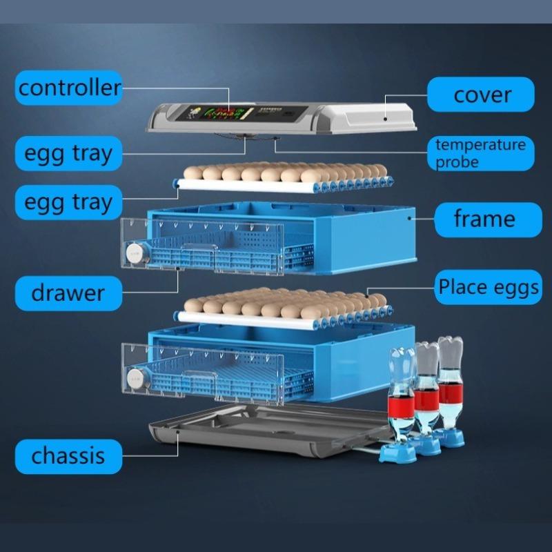Automatic Eggs Brooder Drawer Small Farm Eggs Incubators Heating Element Chicken Accessories Incubator Chicken Coop Product