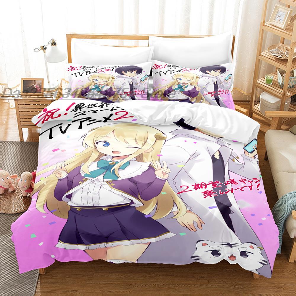 Another Bedding Set Single Twin Full Queen King Size Bed Set Aldult Kid Bedroom Duvetcover Sets 3D Print Anime Bed Sheet Set