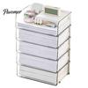 Information Sorting Container Paper Organizer Letter Tray, Acrylic Stackable Desk File Organizer, Clear Home Office Management Holder Sorter