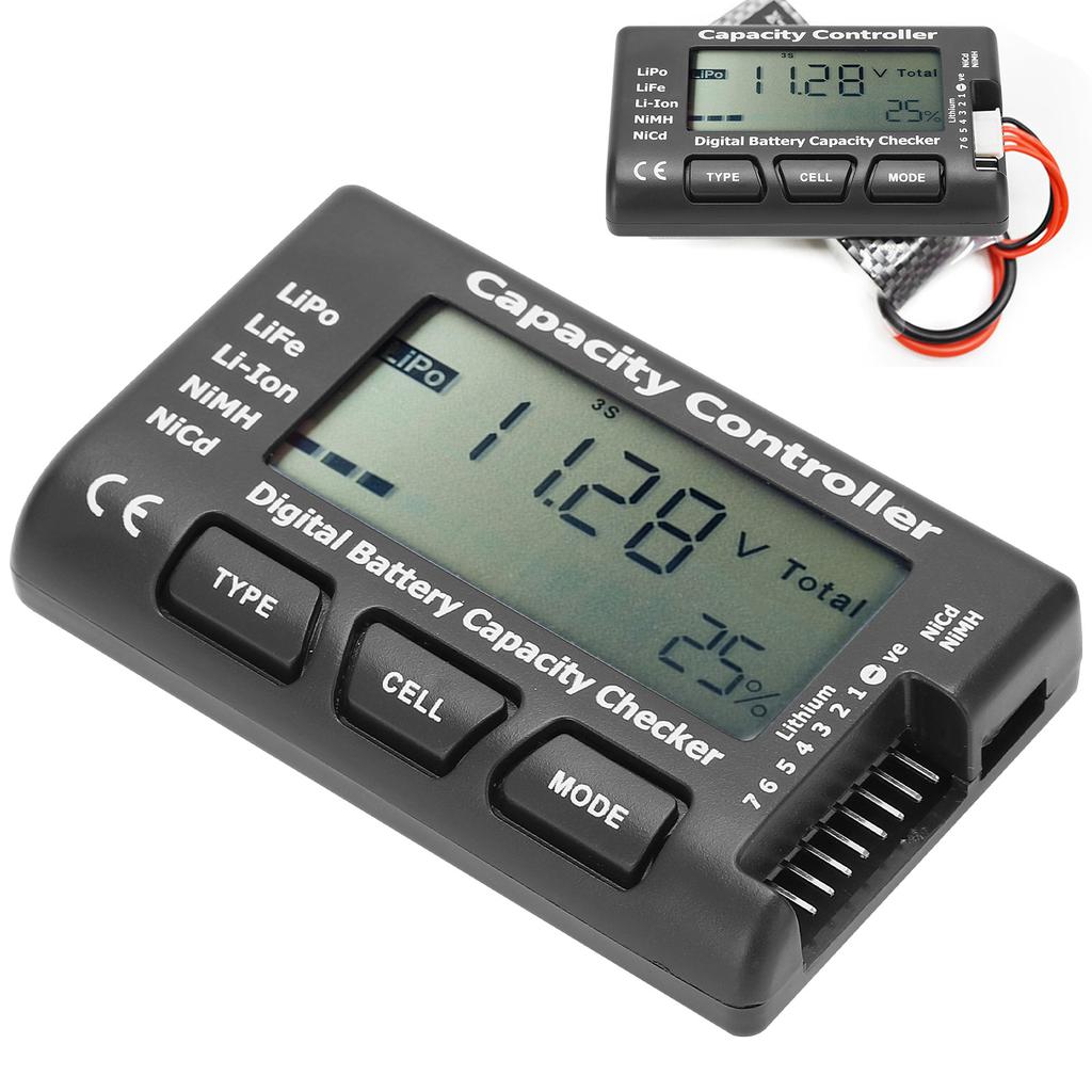 Cellmeter‑7 Digital Battery Capacity Meter Battery Level Tester with Balance Function