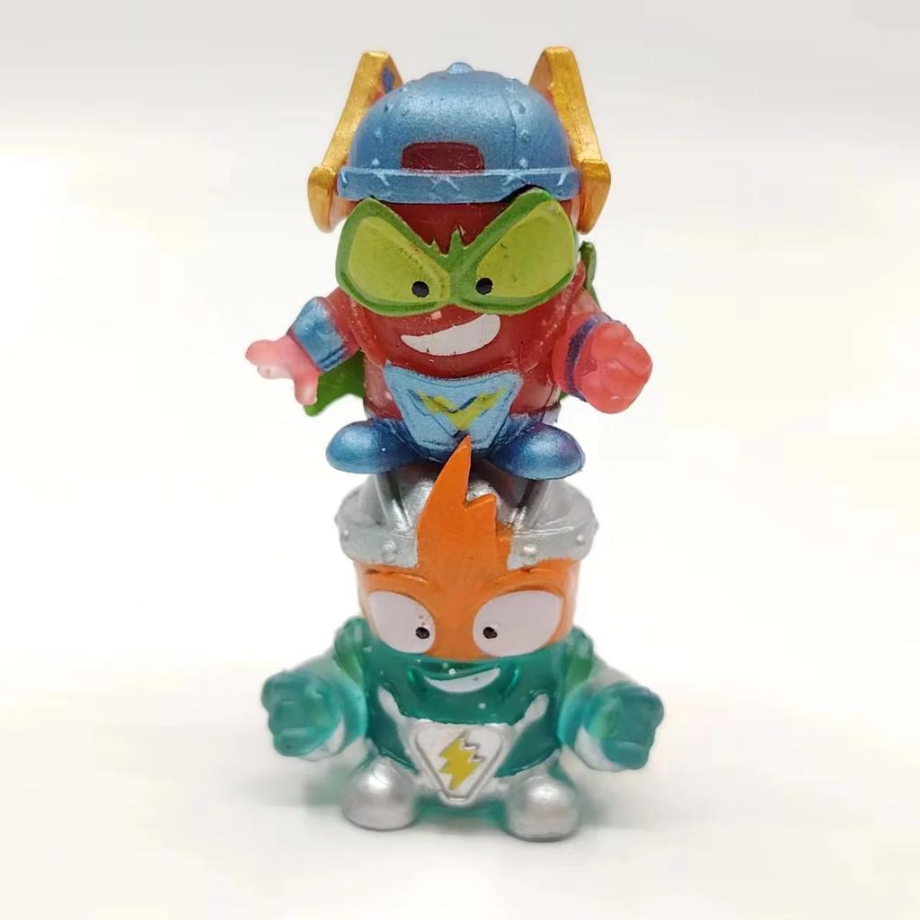 2pcs/set Superthings Ultra Rare Style Kids Kazoom And Fury Spanish Superzings Collection Toys For Boys Best Birthday Gift Kid Friendly Entertaining