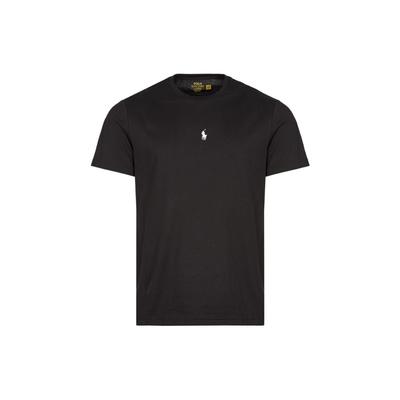 Polo SS22 Einfarbiges Schlichtes Kurzarm-T-Shirt Herren Tops Schwarz 710839046-001
