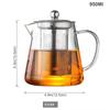 Heat Resistant Glass Teapot, Various Styles, Hot-selling Tea Sets, Clear Kettle, Flower Puer, Tea Infuser Pot, Dropshipping