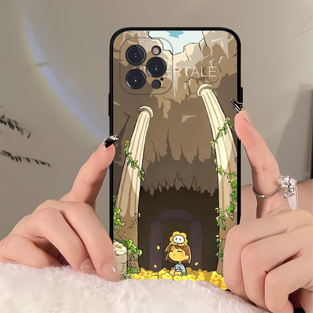U-Undertale Phone Case For iPhone 16 15 14 11 12 13 Mini Pro XS Max Cover 6 7 8 Plus X Funda Shell
