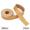 Universal 2Meters Single Sided Flat Cord Genuine Cow Leather Straps Strips DIY Clothing Making Bag Handles Belt Crafts Accessory