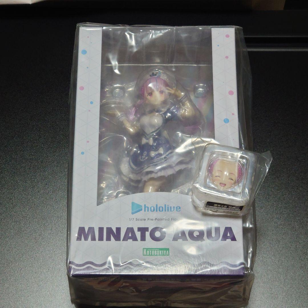 

[USED] Hololive Minato Aqua figure by Kotobukiya with bonus item