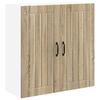 Wall Cabinet LUCCA Sonoma Oak 80 X 31 X 80 Cm Particleboard
