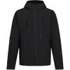 Woven Hooded Zip Long Sleeve Jacket Men Jackets 6014215-008