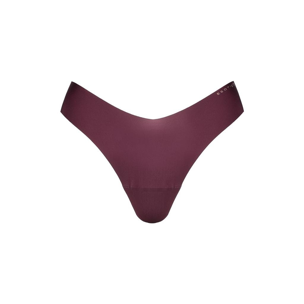 Pacaya Esotiq 2-pack thong panties | black, burgundy