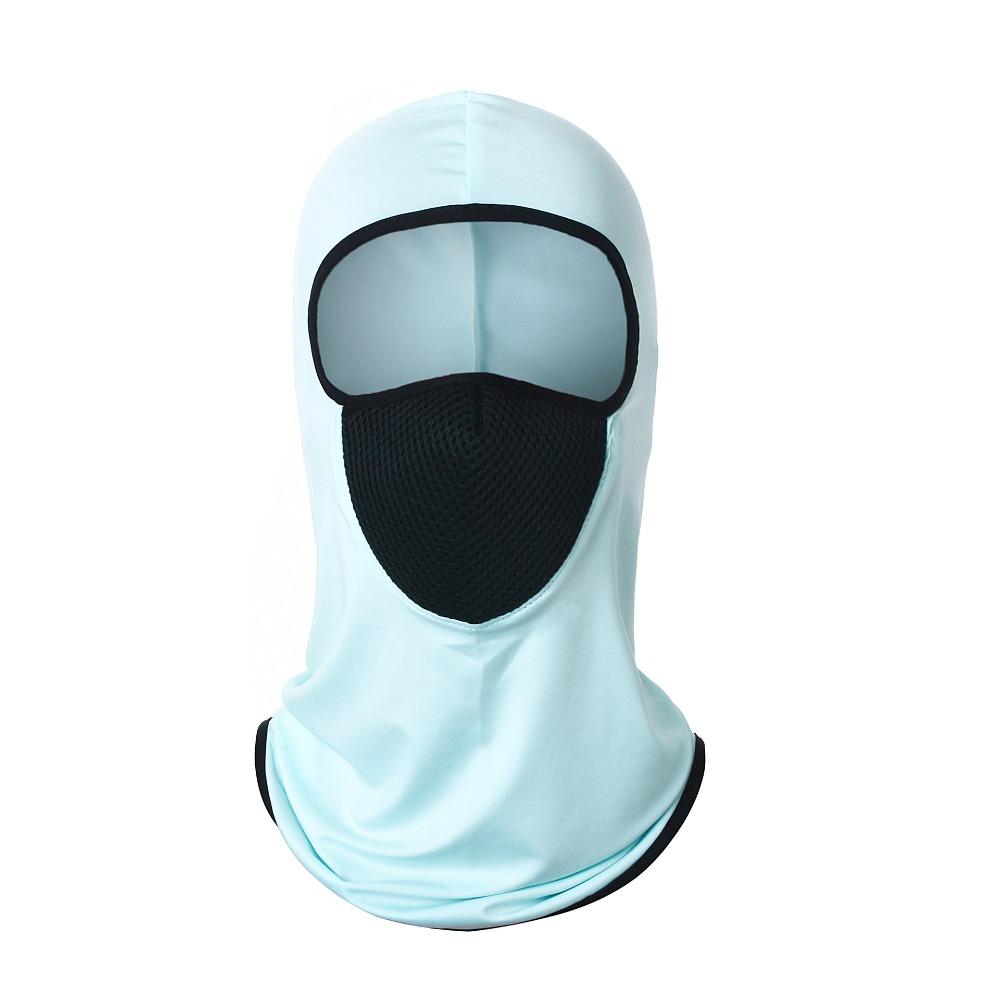 Hiking Scarves Full Face Cap Motorcycle Cycling Helmet Cooling Neck Helmet Liner Hats  Men Women