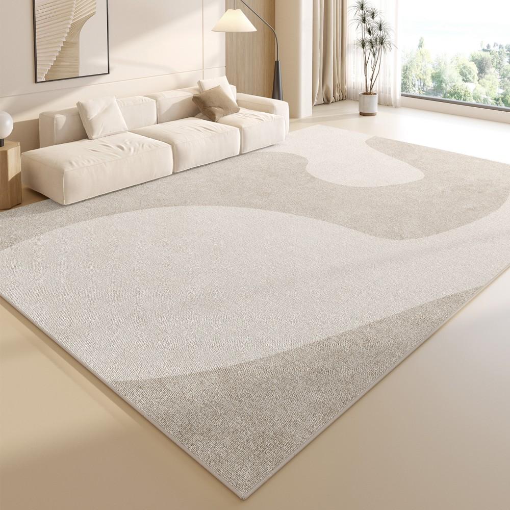 Winter Warmth Cream Style Living Room Sofa Carpet Wash-Free Anti-Slip Bedroom Side Floor Mat Luxury Home Decoration