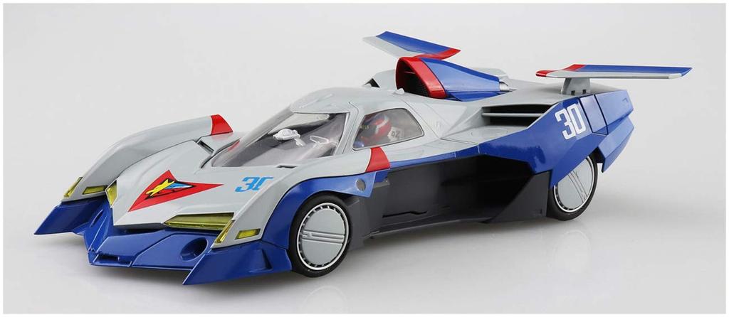 Aoshima Bunka Kyozai Cyber Formula Asurada Aero Mode Scale Plastic Model No.23 G.S.X 1/24