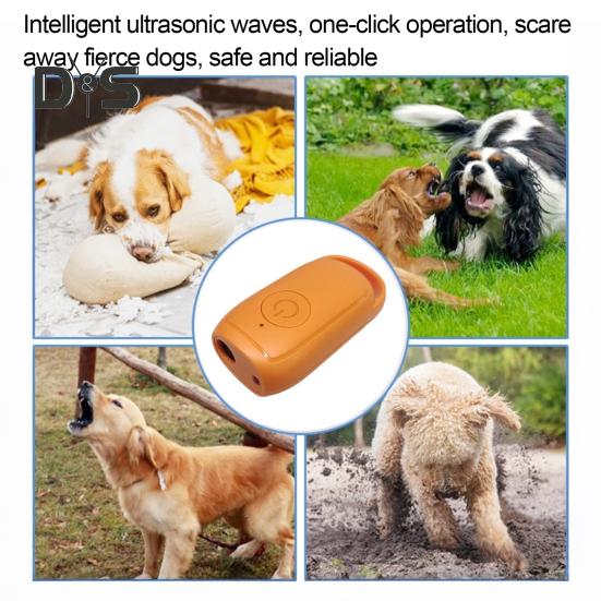 Dog Bark Deterrent Devices Ultrasonic Anti-Barking Device 26ft Range Rechargeable Bark Control Behavior Aid for Dog Training