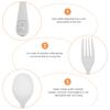 Good-Kids Silverware Stainless Steel Children's Safe Flatware Little Bear Child Spoon And Fork Set Toddler Utensils