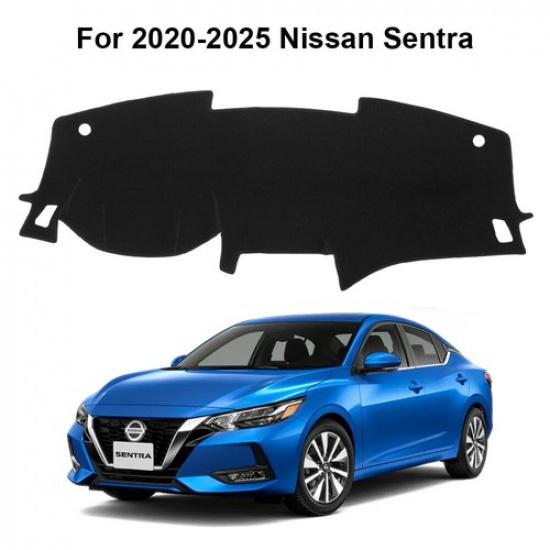 Коврик на панель приборов для Nissan Sentra -2025 Черные Аксессуары