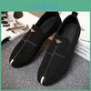 Velvet Autumn Men's Flat Shoes Casual Leather Loafers Size 40-44**