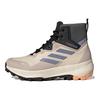 adidas Terrex WMN Mid Rain.RDY Sand Strata Silberviolett Damen Sneaker Tan Säure-Orange GW6866