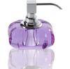 Decor Walther Kristall Liquid Soap Dispenser Chrome Purple Glass