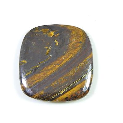 40Cts.Wild Bright Iron Tiger Octagon Crytsal Cabochon Loose Gemstone 29X31MM SK-2849