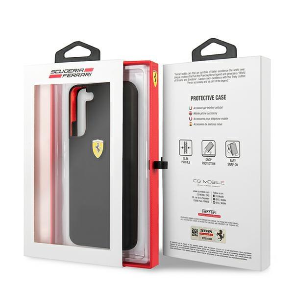 Ferrari Fessihcs22Sbk S22 S901Czarny/Black Hardcase On Track Silicone