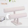 Supporto per Bracciali a Doppio Livello Supporto Espositore per Bracciali Orologi Gioielli Supporto Orizzontale da Tavolo per Camera da Letto Comò Tavolo