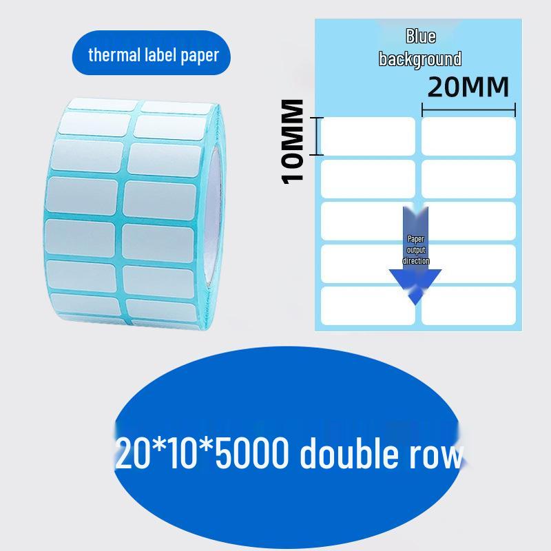Durable Self-Adhesive Thermal Label Paper for Electronic Scales - Barcode Stickers (Sizes: 80x60, 50x40, 30)