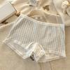 Women's Spring and Summer Pure Cotton 10A Antibacterial Extended Crotch Anti-glare Briefs