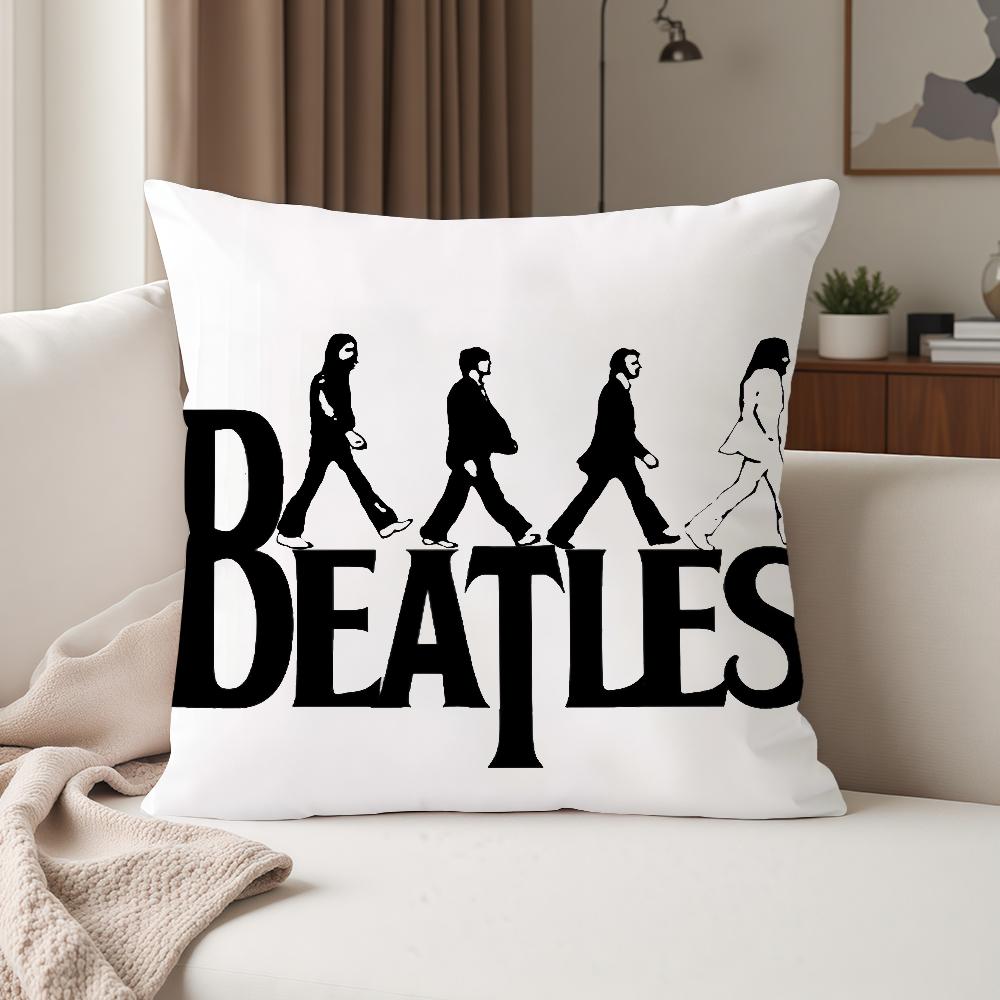 Music T-The Band B-Beatles Cool Pillow Case Suitable For Bedrooms Living Rooms Cars Home Decoration