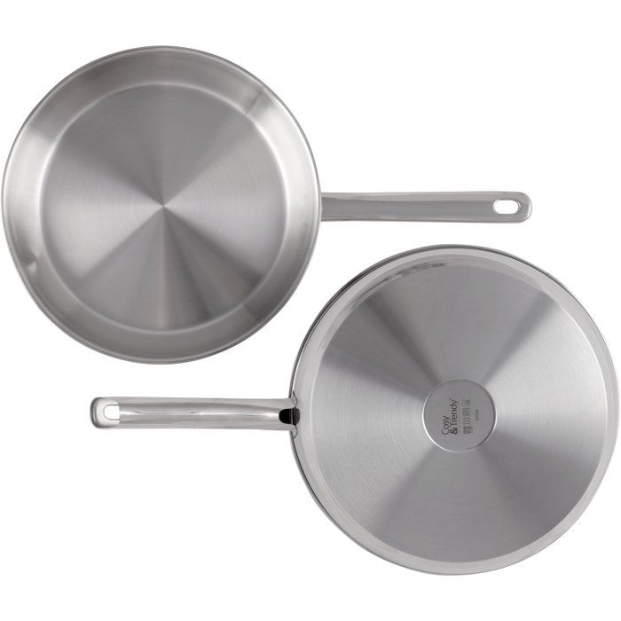 Poele - COSY & TRENDY - DAILY - Acier inoxydable - Ø28 cm - Tous feux dont induction