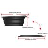 Ice Bowl for Face Face Ice Plunge Bowl Facial Roller Silicone Reusable Foldable Washing Basin for Icebath Skin Care Kitchen Home