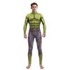Cosplay Kostume Halloween Karneval Purim Grøn Muskel 3D Print Mænd Jumpsuit Spandex Zentai Bodysuit Kvinder Mænd Ferie Festtøj