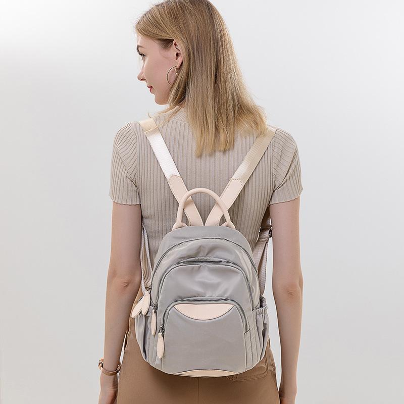 New Oxford Cloth Backpack for Women Casual Fashion Travel Large Capacity Trendy Rucksack Small Bag Women's Bag