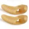 1 Pair Toe Separator for Overlapping Toes Soft SEBS Bunion Corrector Double Hole