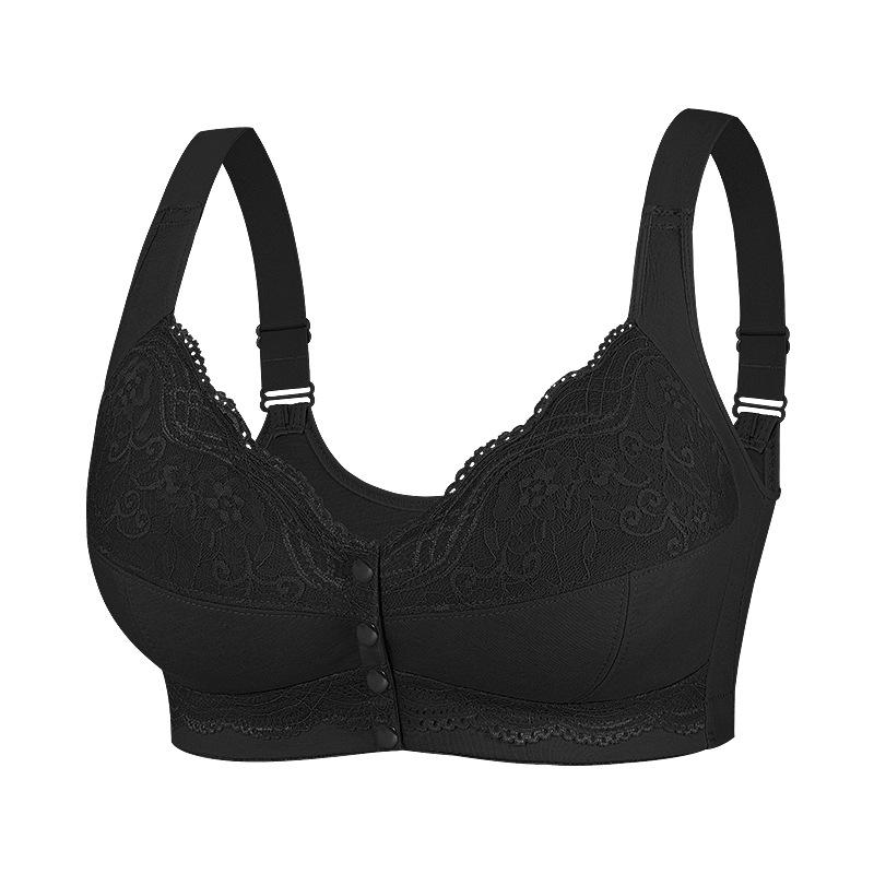 A-G cup 34-50 super large size bra popular in Europe and America, large cup front buckle lace underwear