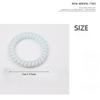 Set of 4 Phone Line Hair Ties, Fresh And Versatile, High Elasticity, Durable, And No Trace Hair Bands.