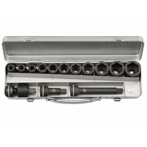 Kyoto Tool (KTC) 14-Piece 12.7SQ Impact Wrench Socket Set, Standard, TBP411PA