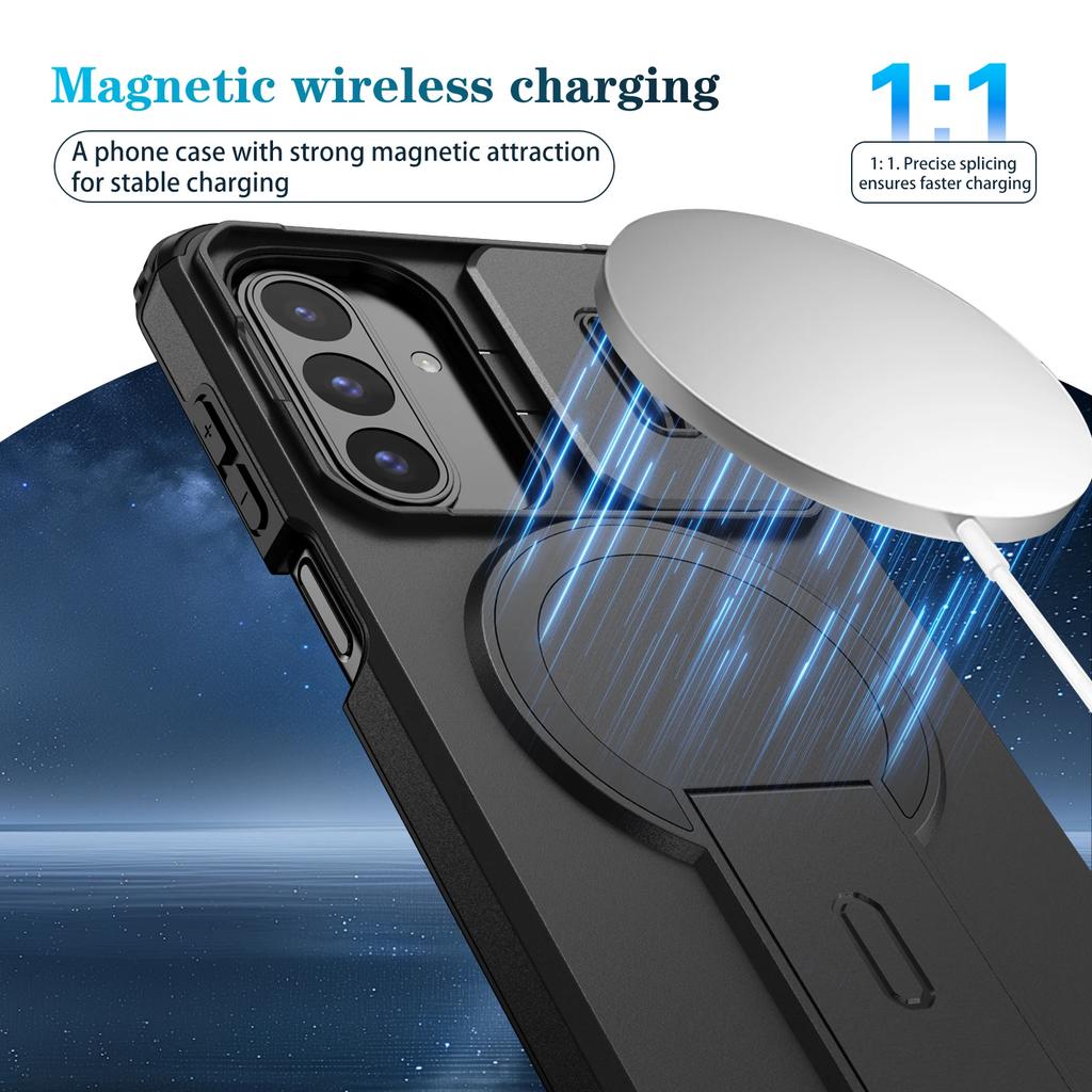 Shockproof Anti-Drop Cover for Magsafe Case for Samsung Galaxy A17 5G A56 A16 A36 A26 for Samsung A17