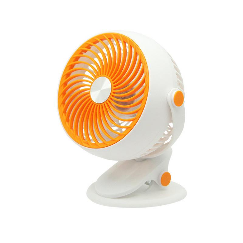 

Dual-Power USB/Battery Desktop Clip Fan for Office & Dorm English Packaging